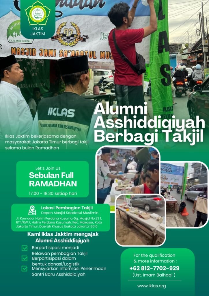 Alumni Asshiddiqiyah Berbagi Takjil